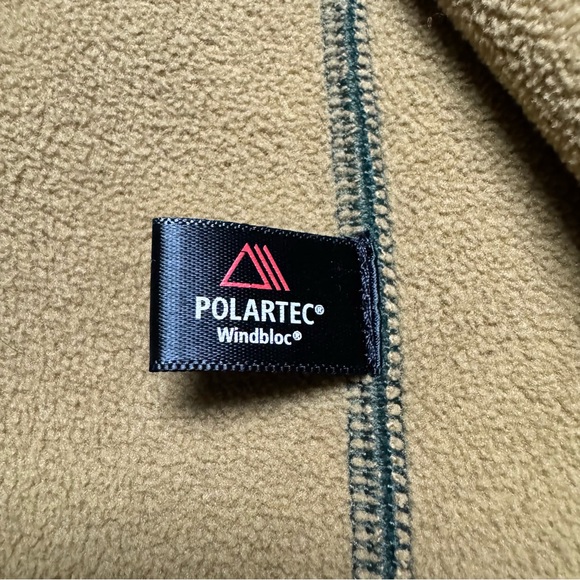 Patagonia Windproof Polartec Windbloc Fleece Full Zip Jacket In Green Size: L - Picture 5 of 9